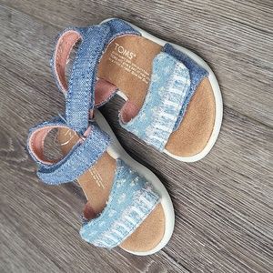 Baby pre walker Toms sandals